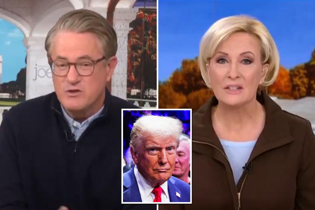 'Shameless' MSNBC host Joe Scarborough, Mika Brzezinski slammed for hypocrisy over Trump visit: 'Bending the knee'