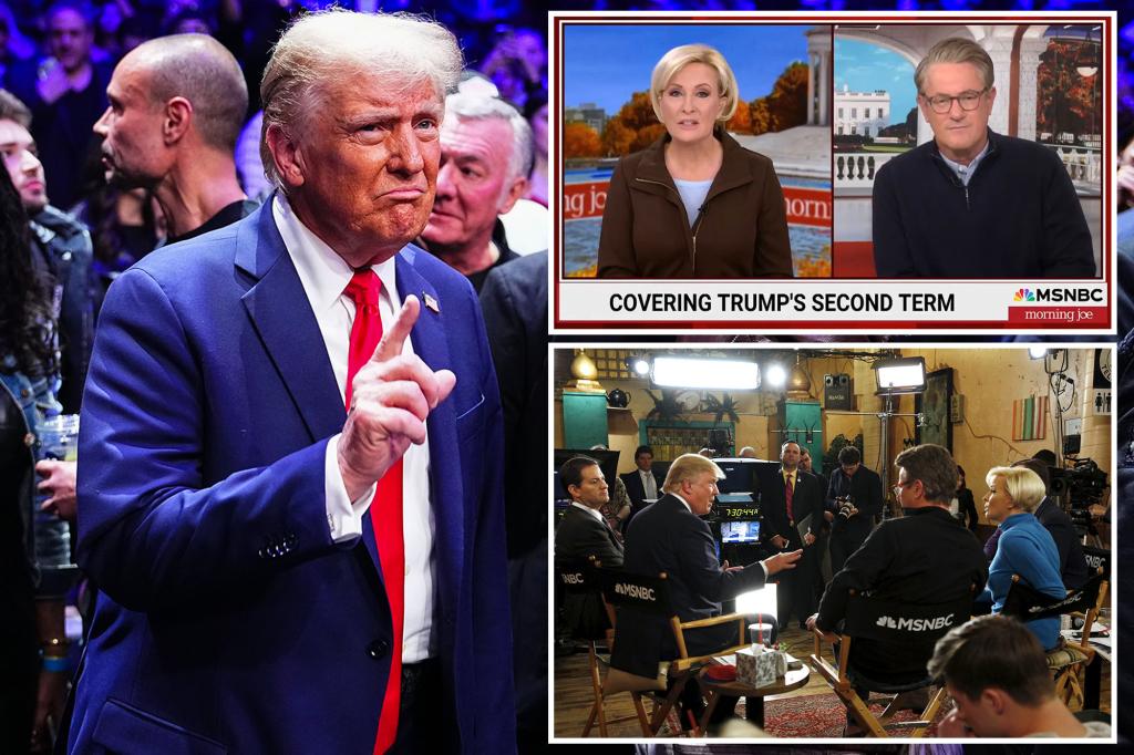 Beaten left-wing MSNBC hosts Joe Scarborough, Mika Brzezinski reveal they met with Trump: 'Time to do something different'