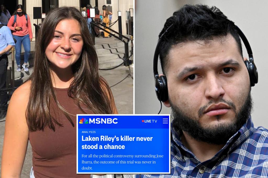 MSNBC criticized for article claiming Laken Riley's killer never stood a chance